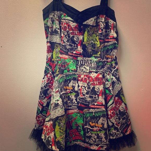 Hell Bunny Dresses & Skirts - Hell Bunny Scream Queen Dress